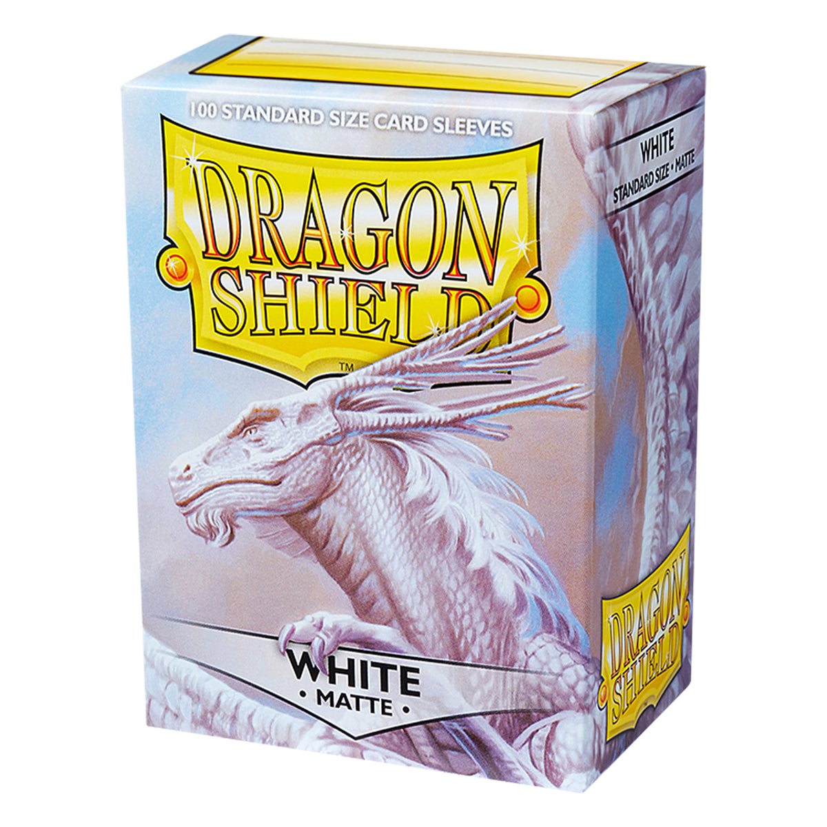 Dragon Shield Sleeves - White Matte - 100 Pack