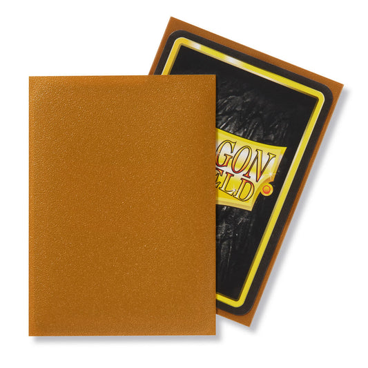 Dragon Shield Sleeves - Gold Matte - 100 Pack