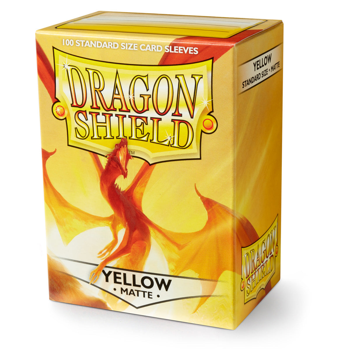 Dragon Shield Sleeves - Yellow Matte - 100 Pack