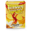 Dragon Shield Sleeves - Yellow Matte - 100 Pack