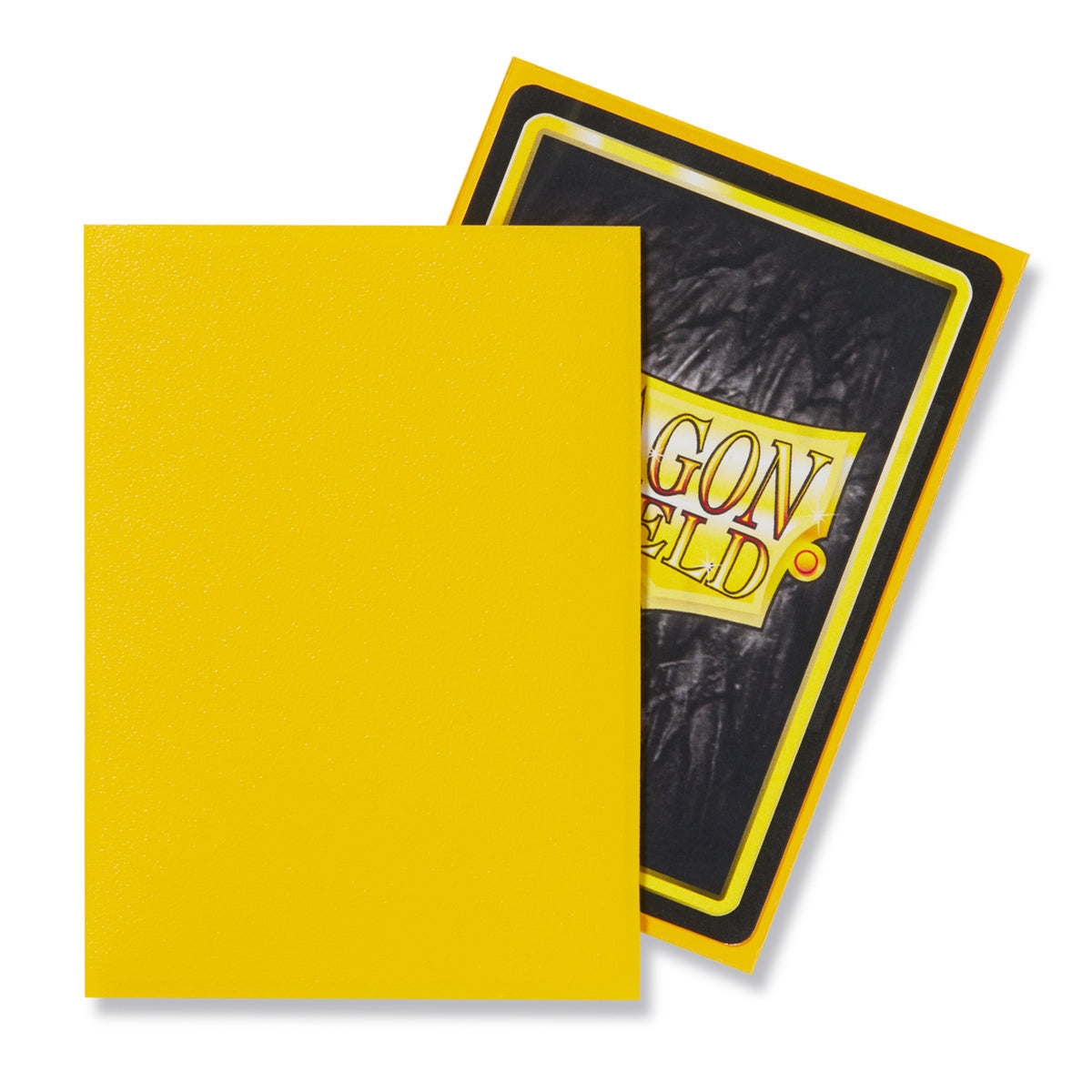 Dragon Shield Sleeves - Yellow Matte - 100 Pack
