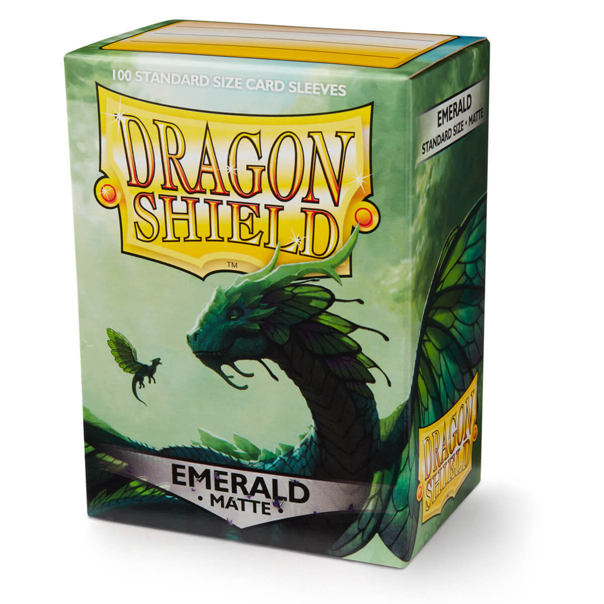 Dragon Shield Sleeves - Emerald Matte - 100 Pack
