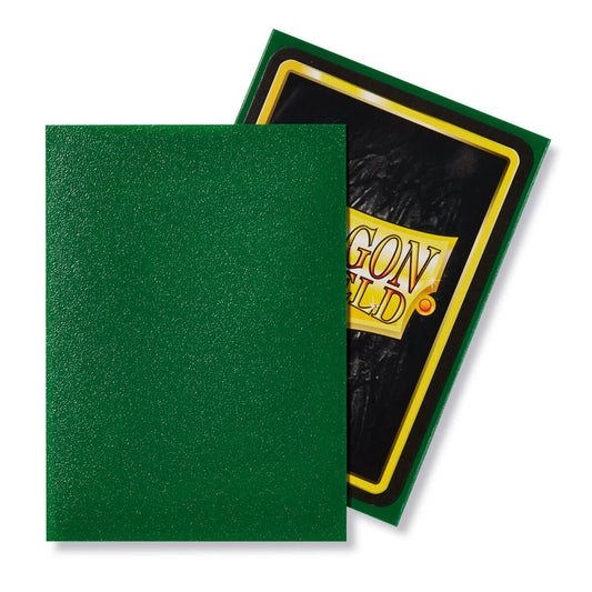 Dragon Shield Sleeves - Emerald Matte - 100 Pack