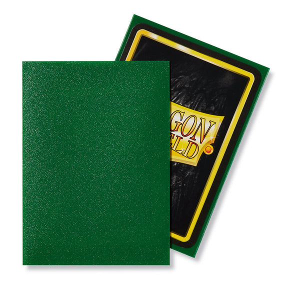 Dragon Shield Sleeves - Emerald Matte - 100 Pack
