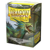Dragon Shield Sleeves - Olive Matte - 100 Pack