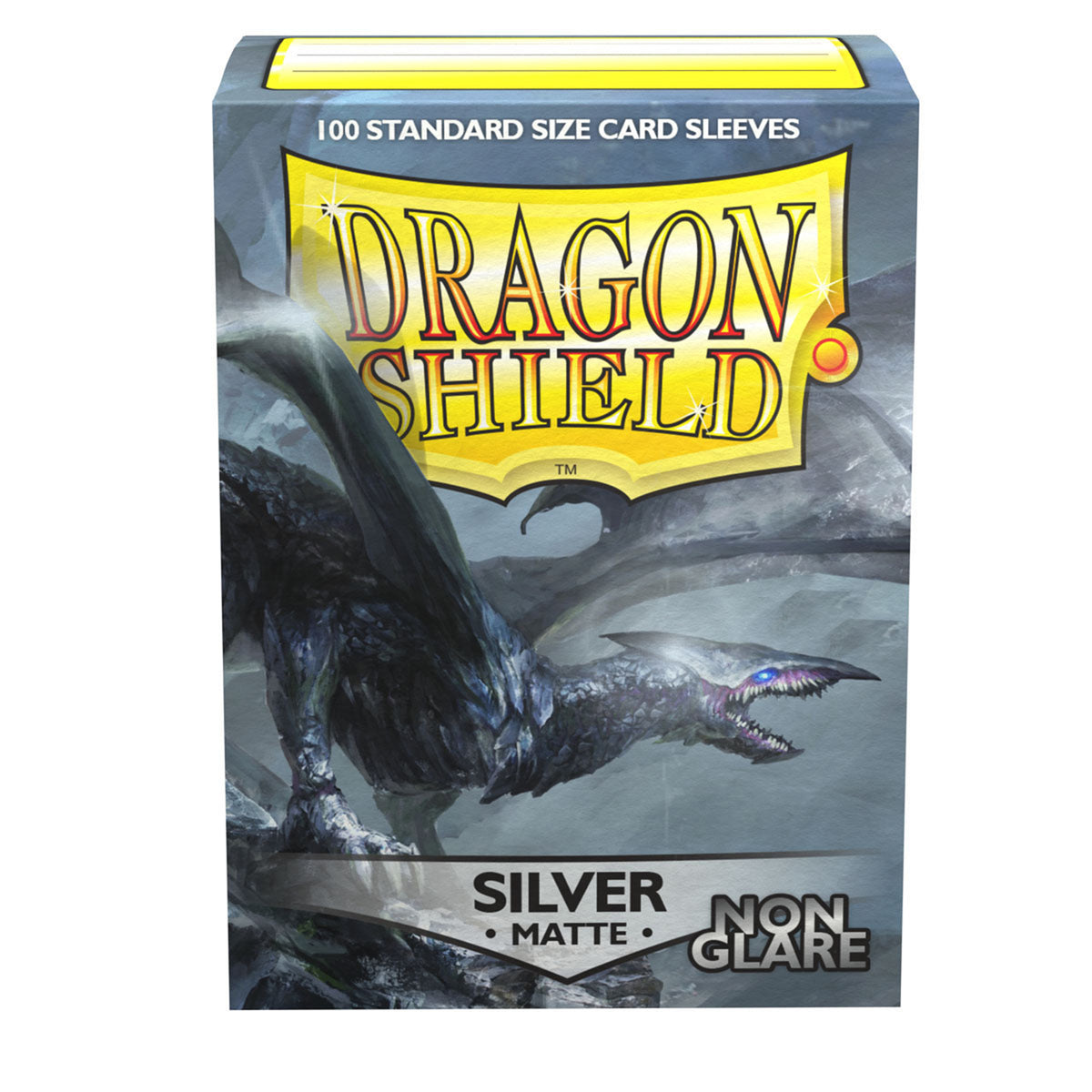 Dragon Shield Sleeves - Silver Matte - 100 Pack