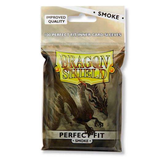 Dragon Shield Sleeves - Perfect Fit Smoke - 100 Pack