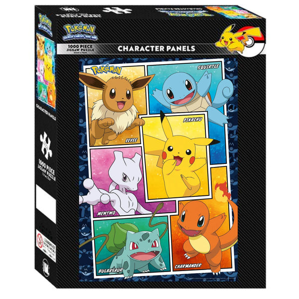 Pokemon Character Panels 1000 Piece Puzzle
