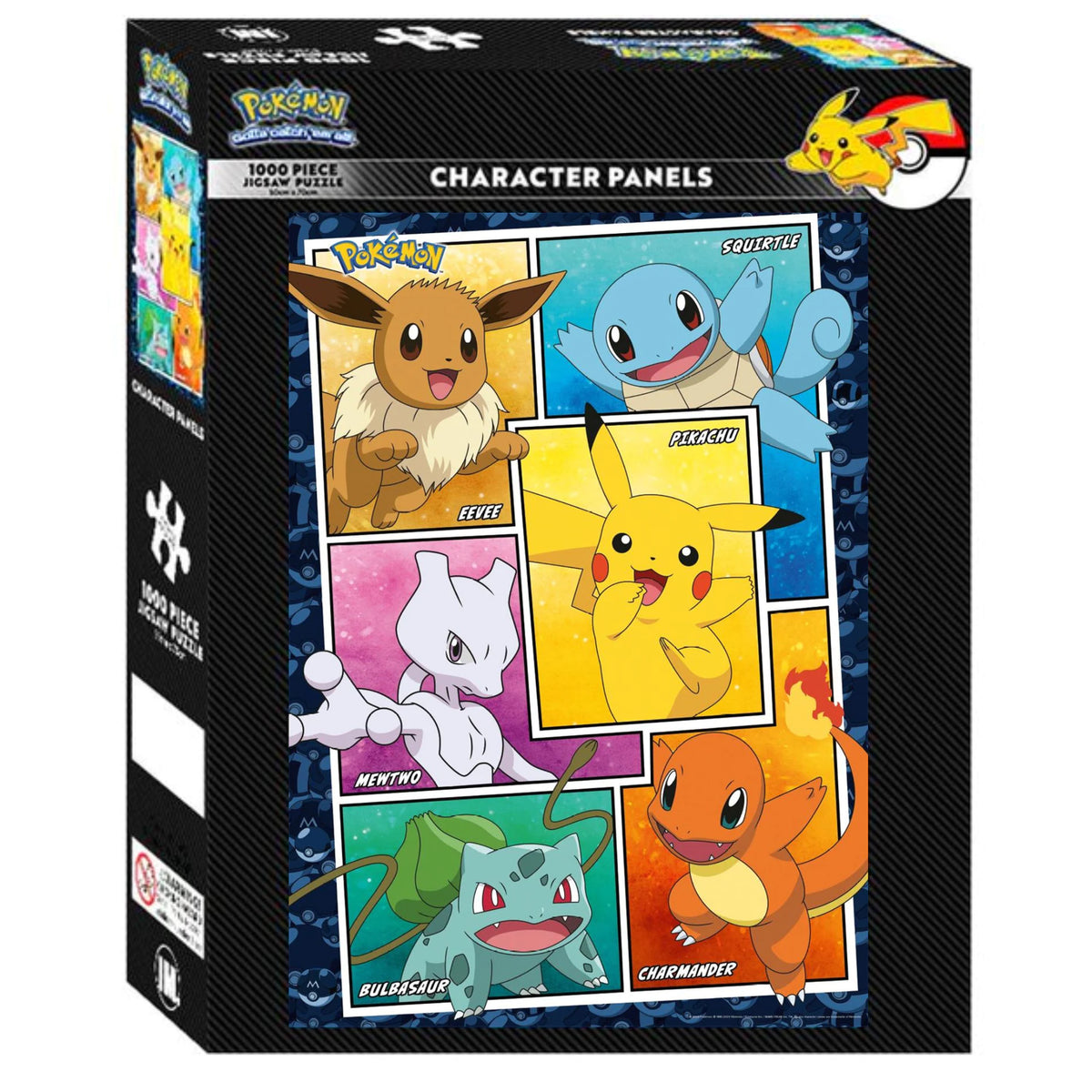 Pokemon Character Panels 1000 Piece Puzzle