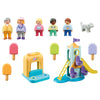 Playmobil 1.2.3 Adventure Tower with Ice cream Booth - Pre Sale