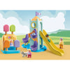 Playmobil 1.2.3 Adventure Tower with Ice cream Booth - Pre Sale