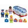 Playmobil 1.2.3 Airport Shuttle Bus