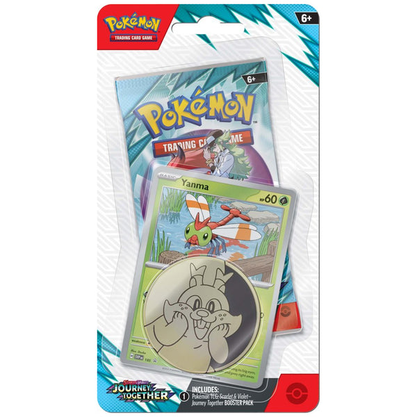 Pokemon TCG Scarlet & Violet 9 Journey Together Checklane Blister - Yanma