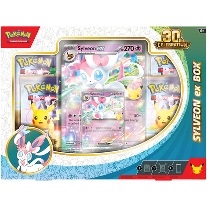 Pokemon TCG 30th Celebration Sylveon ex Box