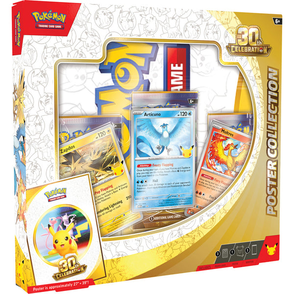 Pokemon TCG 30th Celebration Poster Collection
