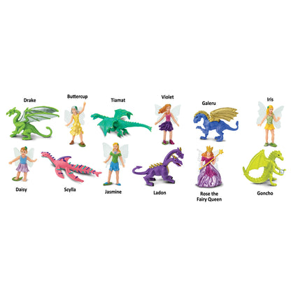 Safari Ltd Fairies & Dragons Super Toob