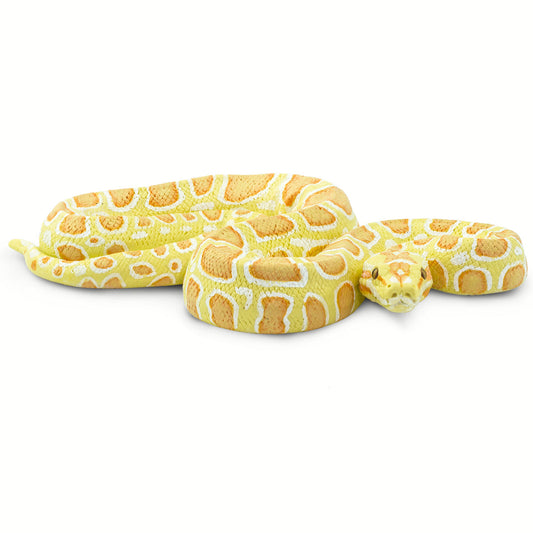 Safari Ltd Albino Burmese Python XL