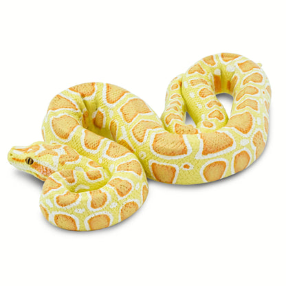 Safari Ltd Albino Burmese Python XL