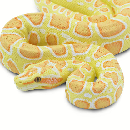 Safari Ltd Albino Burmese Python XL