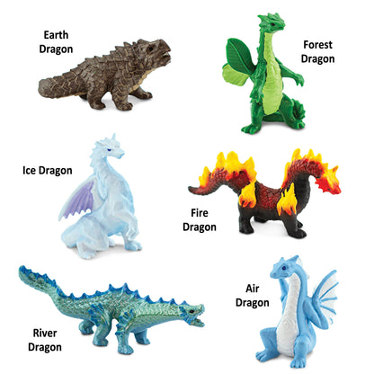 Safari Ltd Dragons of the Elements Toob