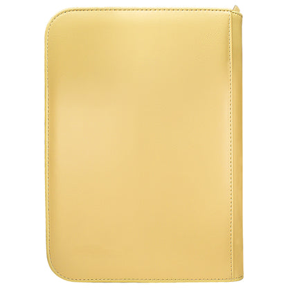 ULTRA PRO Binder - Vivid 4-Pocket Zippered Pro-Binder: Yellow
