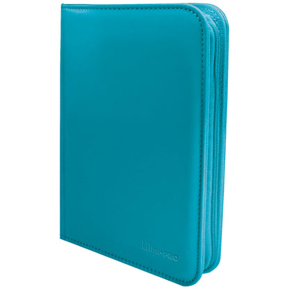 ULTRA PRO Binder - Vivid 4-Pocket Zippered Pro-Binder: Teal