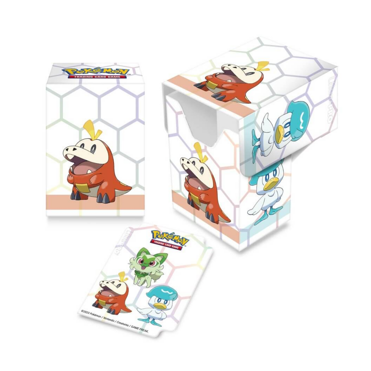 Pokemon TCG Ultra Pro - First Partners Pack Accessory Bundle -Paldea Region