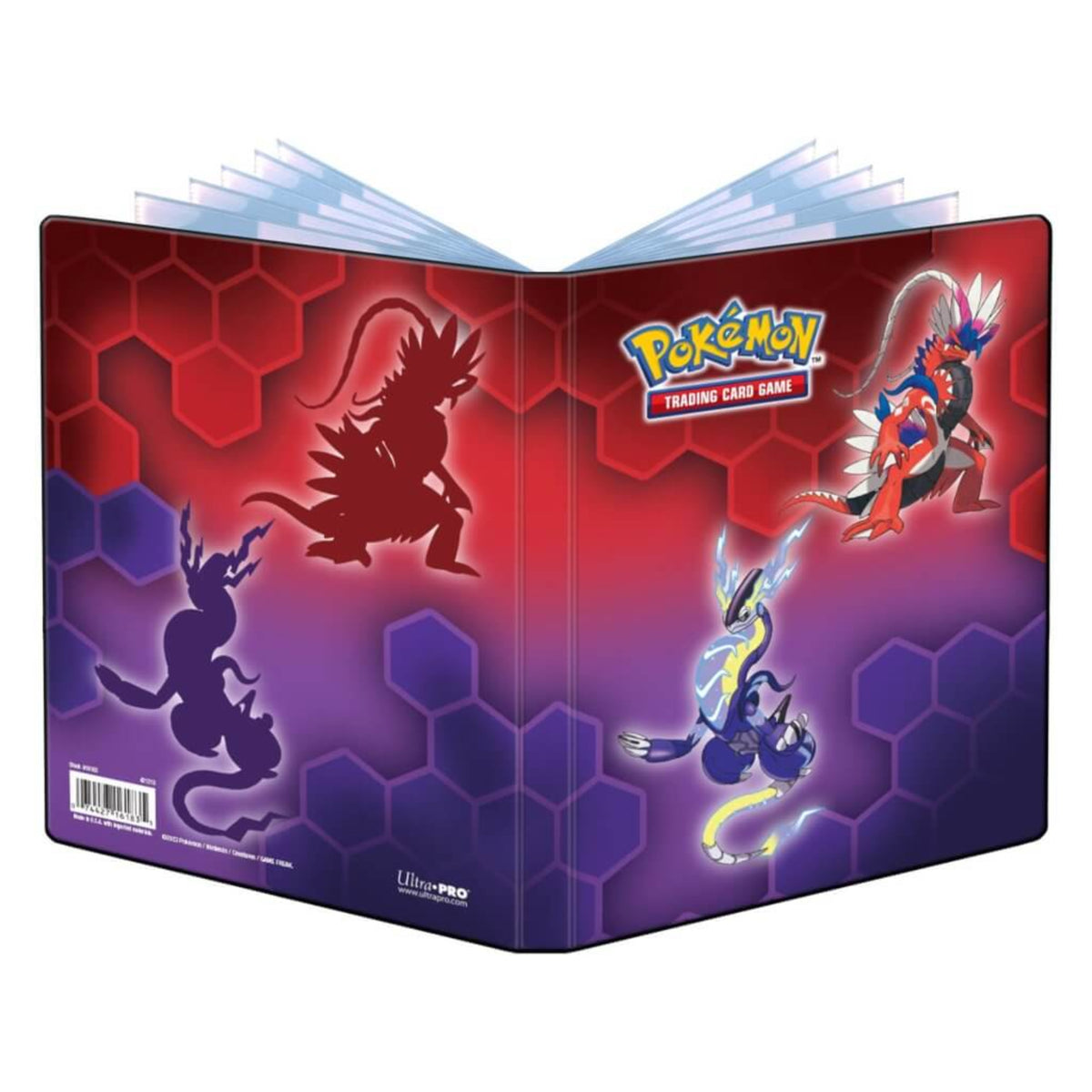 Pokemon TCG Ultra Pro Pokemon Portfolio 4 Pocket - Koraidon & Miraidon