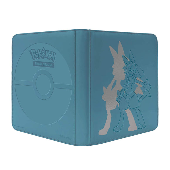 Pokemon TCG ULTRA PRO Elite Series Zippered Lucario Binder - 12 Pocket