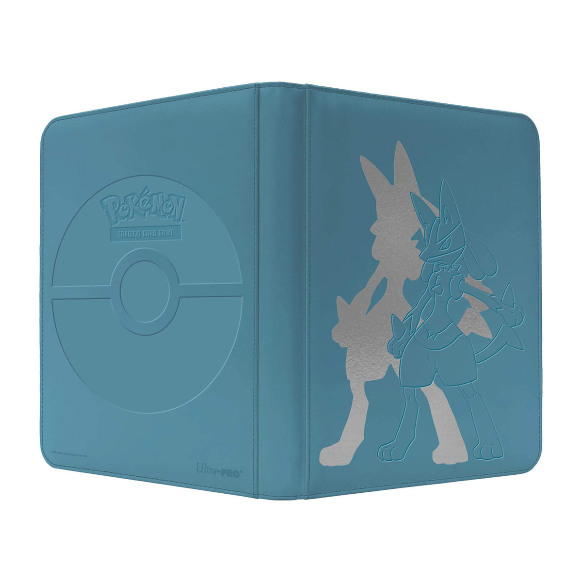 Pokemon TCG Ultra Pro Elite Series Zippered Lucario Binder - 9 Pocket - Damaged