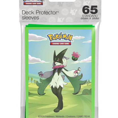 Pokemon TCG ULTRA PRO Deck Protector Sleeves x65 - Morning Meadow - Meowscarada