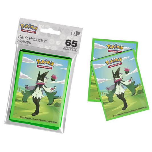 Pokemon TCG ULTRA PRO Deck Protector Sleeves x65 - Morning Meadow - Meowscarada