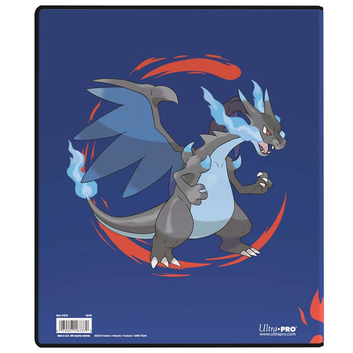 Pokemon TCG - Ultra Pro Ring Binder - Mega Charizard X & Mega Charizard Y