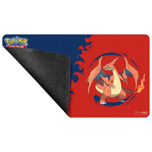 Pokemon Playmat Ultra Pro - Mega Charizard X and Mega Charizard Y Table Playmat