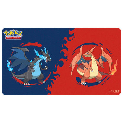 Pokemon Playmat Ultra Pro - Mega Charizard X and Mega Charizard Y Table Playmat