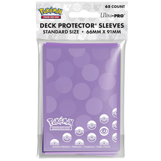 Pokemon TCG Ultra Pro 65ct Deck Protector Sleeves Energy Psychic Type x65