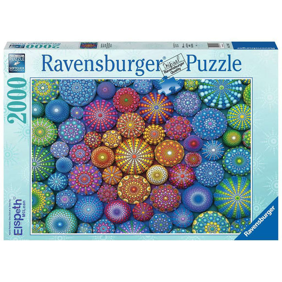 Ravensburger Radiating Rainbow Mandalas Puzzle 2000pc