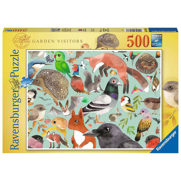 Ravensburger Garden Visitors Puzzle 500pc