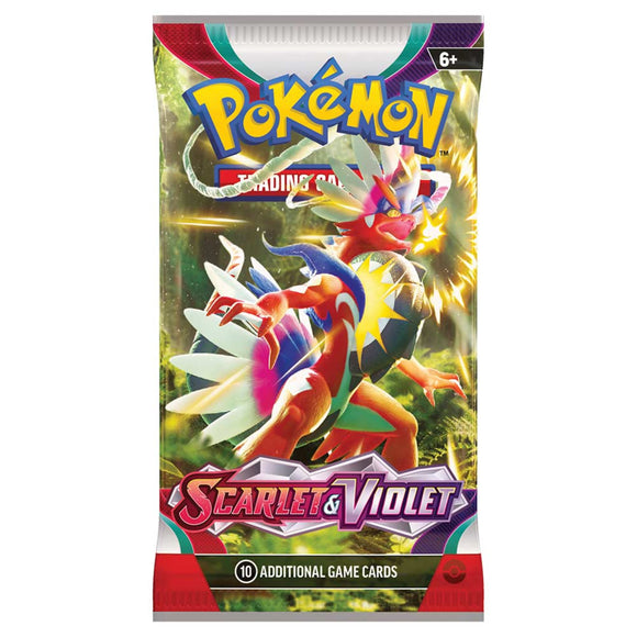 Pokemon TCG Scarlet & Violet - Booster Pack - Koraidon Art