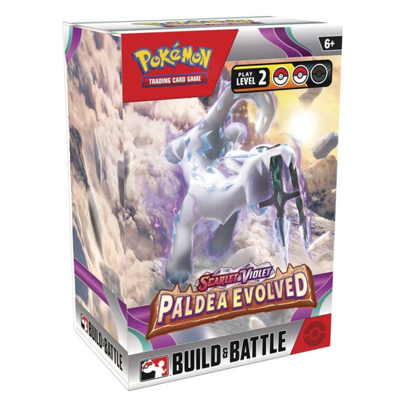 Pokemon TCG Scarlet & Violet 2 - Paldea Evolved Build & Battle Box