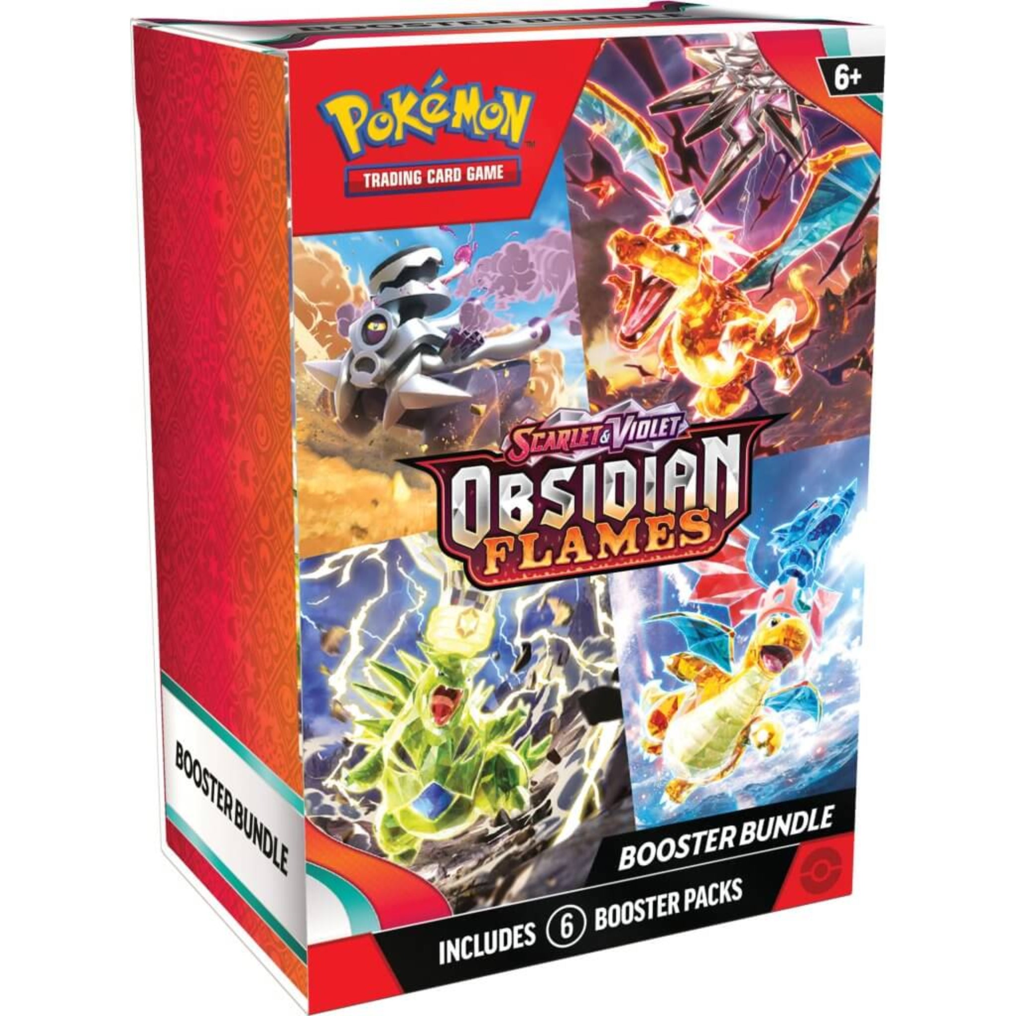Pokemon TCG Obsidian Flames - Booster Bundle Animal Kingdoms Toy Store Pokemon TCG Obsidian Flames - Booster Bundle Animal Kingdoms Toy Store