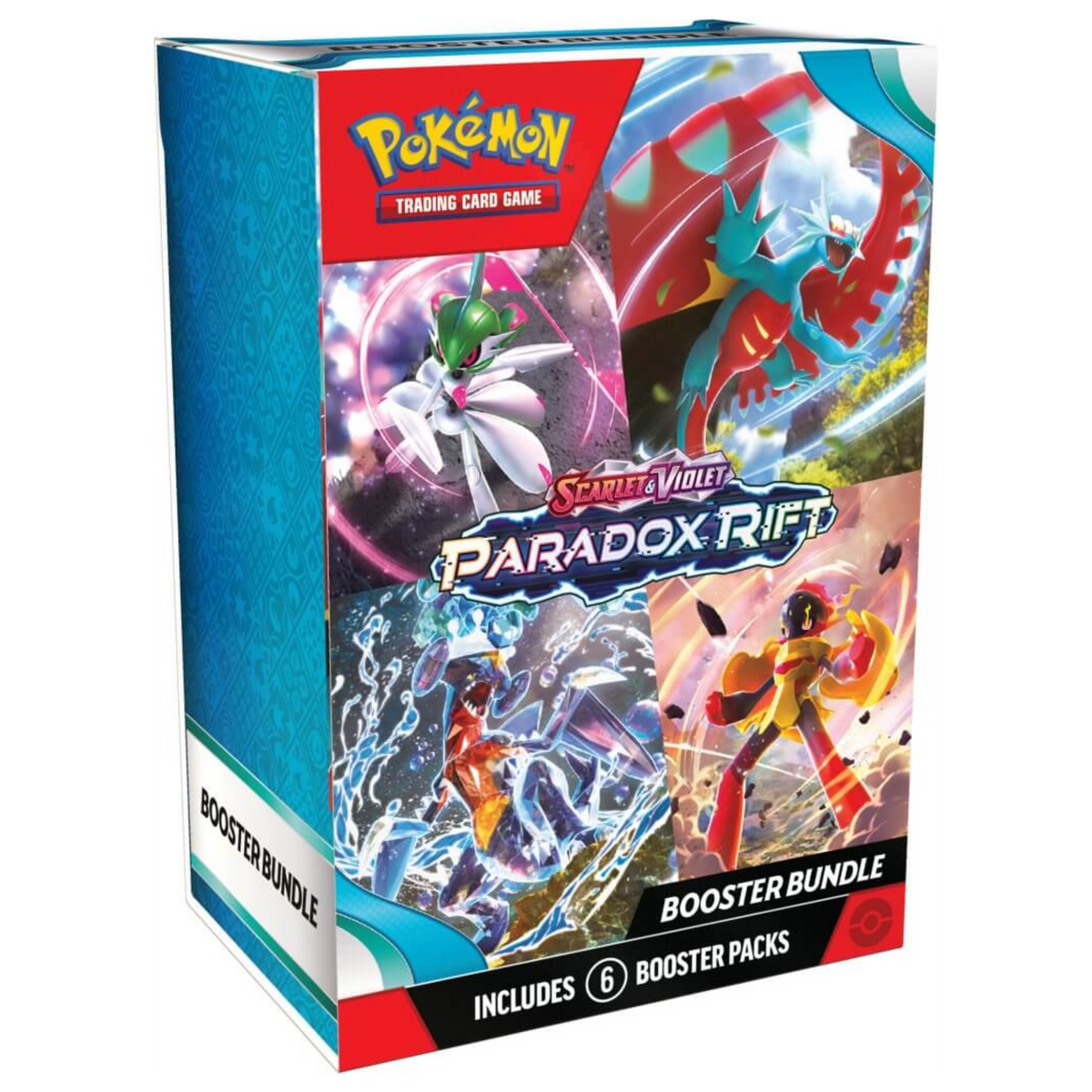 Pokemon TCG Scarlet & Violet 4 Paradox Rift - Booster Bundle