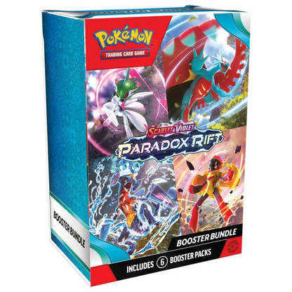Pokemon TCG Scarlet & Violet 4 Paradox Rift - Booster Bundle