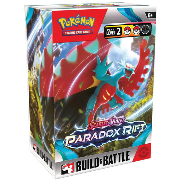 Pokemon TCG Scarlet & Violet - Paradox Rift Build & Battle Box