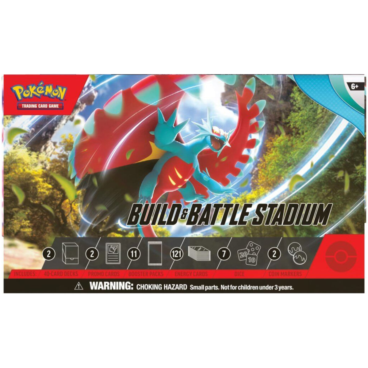 Pokemon TCG Scarlet & Violet Paradox Rift Build & Battle Stadium