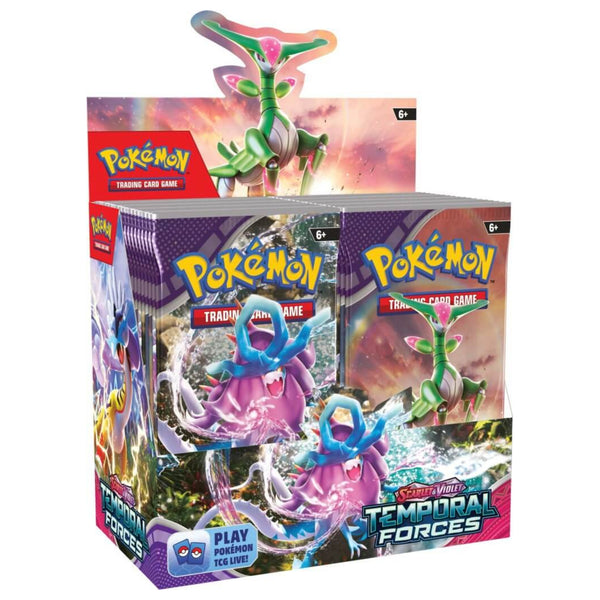Pokemon TCG Scarlet & Violet 5 Temporal Forces - x36 Boosters SEALED BOX