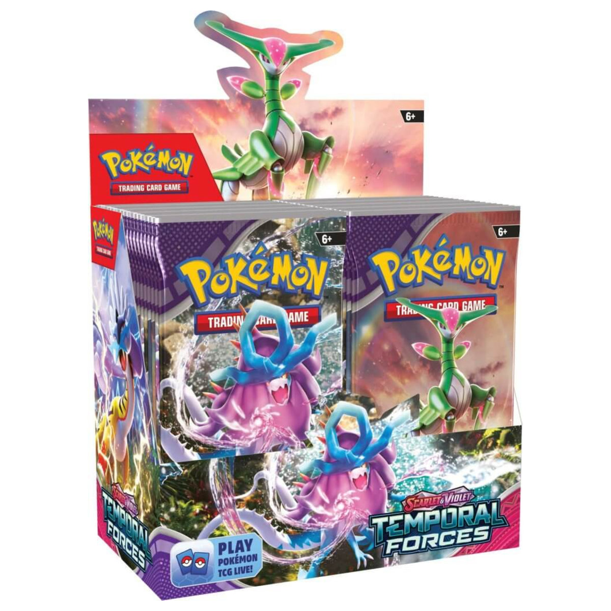 Pokemon TCG Scarlet & Violet 5 Temporal Forces - x36 Boosters SEALED BOX
