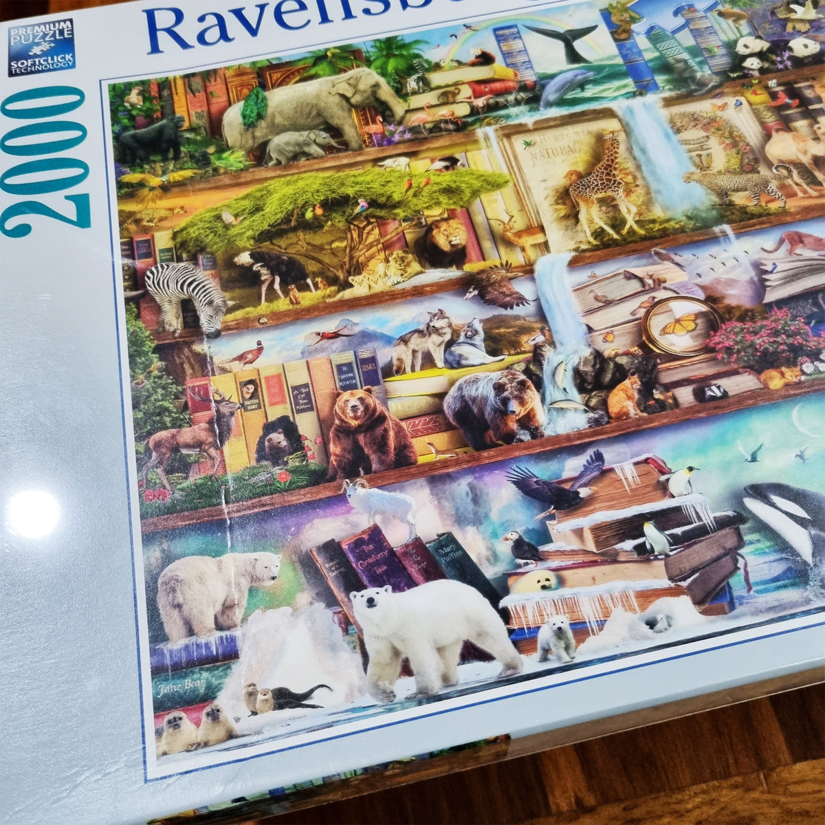 Ravensburger Wild Kingdom Puzzle 2000pc - Damaged Box