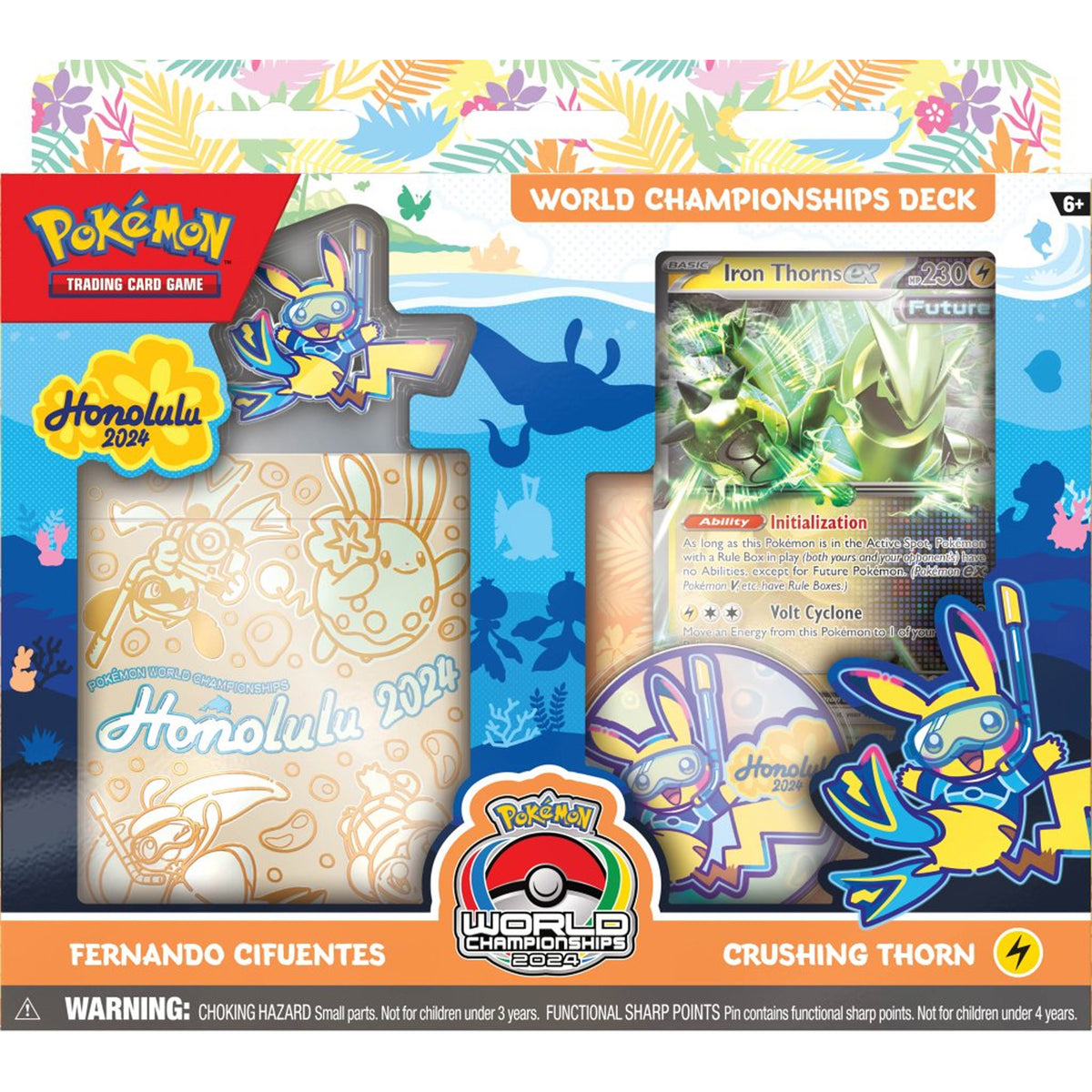 2024 Pokemon TCG World Championships Deck - Crushing Thorn