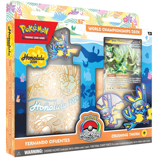 2024 Pokemon TCG World Championships Deck - Crushing Thorn